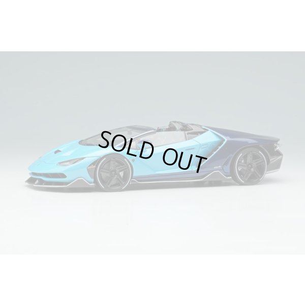 画像1: EIDOLON COLLECTION 1/43 Lamborghini Centenario Roadster LP770-4 2016 Blue Cepheus / Blue Hera Limited 100 pcs.