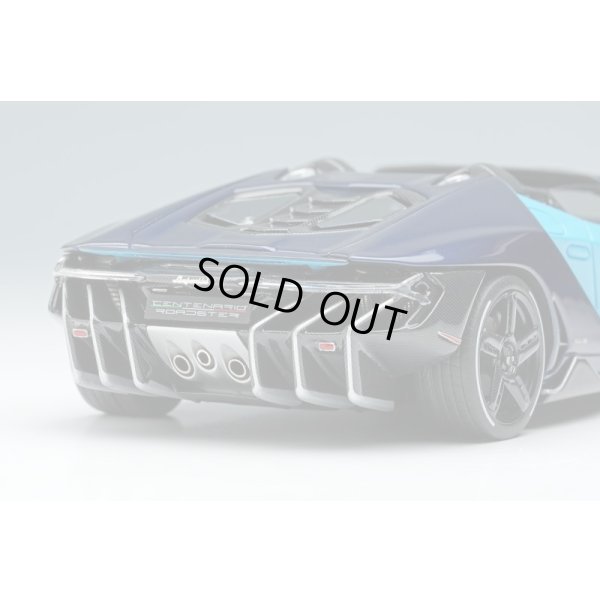 画像9: EIDOLON COLLECTION 1/43 Lamborghini Centenario Roadster LP770-4 2016 Blue Cepheus / Blue Hera Limited 100 pcs.