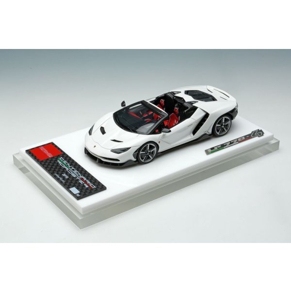 画像12: EIDOLON COLLECTION 1/43 Lamborghini Centenario Roadster LP770-4 2016 Bianco Monocellus Limited 60 pcs.