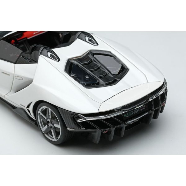 画像7: EIDOLON COLLECTION 1/43 Lamborghini Centenario Roadster LP770-4 2016 Bianco Monocellus Limited 60 pcs.