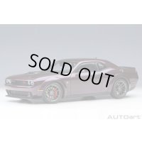 AUTOart 1/18 Dodge Challenger R/T Scat Pack Widebody 2022 (HELLRAISIN / Metallic Purple)