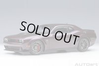 AUTOart 1/18 Dodge Challenger R/T Scat Pack Widebody 2022 (HELLRAISIN / Metallic Purple)