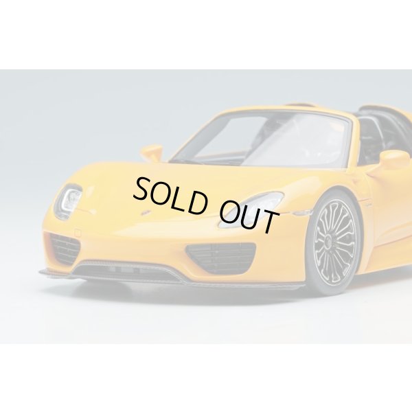 画像7: EIDOLON COLLECTION 1/43 Porsche 918 Spyder 2011 Signal Yellow Limited 100 pcs.