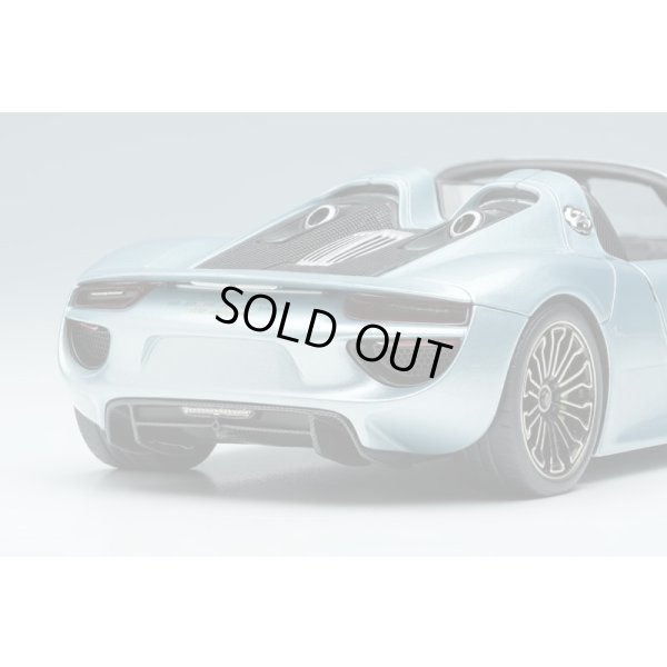 画像6: EIDOLON COLLECTION 1/43 Porsche 918 Spyder 2011 Liquid Metal Chrome Blue Limited 100 pcs.