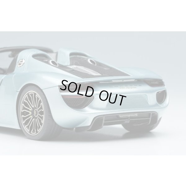 画像7: EIDOLON COLLECTION 1/43 Porsche 918 Spyder 2011 Liquid Metal Chrome Blue Limited 100 pcs.