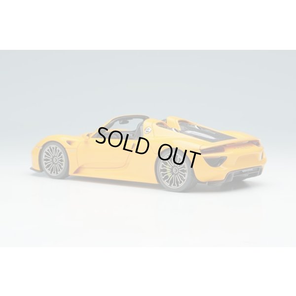 画像3: EIDOLON COLLECTION 1/43 Porsche 918 Spyder 2011 Signal Yellow Limited 100 pcs.
