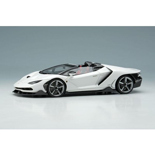 画像1: EIDOLON COLLECTION 1/43 Lamborghini Centenario Roadster LP770-4 2016 Bianco Monocellus Limited 60 pcs.