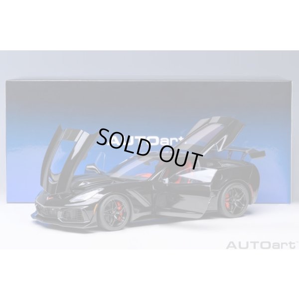画像20: AUTOart 1/18 Chevrolet Corvette (C7) ZR1 (Black)