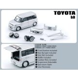 BM CREATIONS 1/64 Toyota 2000 bB Silver (RHD)