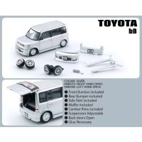 BM CREATIONS 1/64 Toyota 2000 bB Silver (RHD)