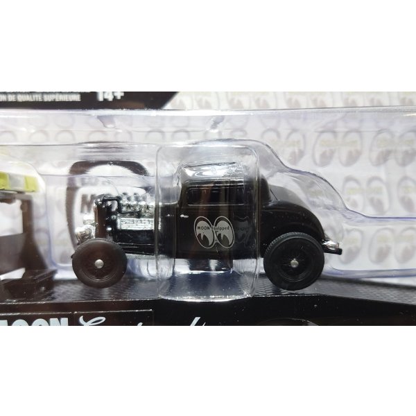 画像6: M2 Machines 1/64 1956 Ford COE & 1932 Ford 3 Window Coupe MOON Equipped Black