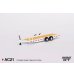 画像1: MINI GT 1/64 Car Carrier Trailer White (1)