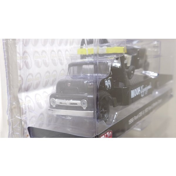 画像7: M2 Machines 1/64 1956 Ford COE & 1932 Ford 3 Window Coupe MOON Equipped Black