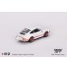 画像2: MINI GT 1/64 Porsche 911 Carrera RS 2.7 Grand Prix White/Red Livery (RHD) (2)