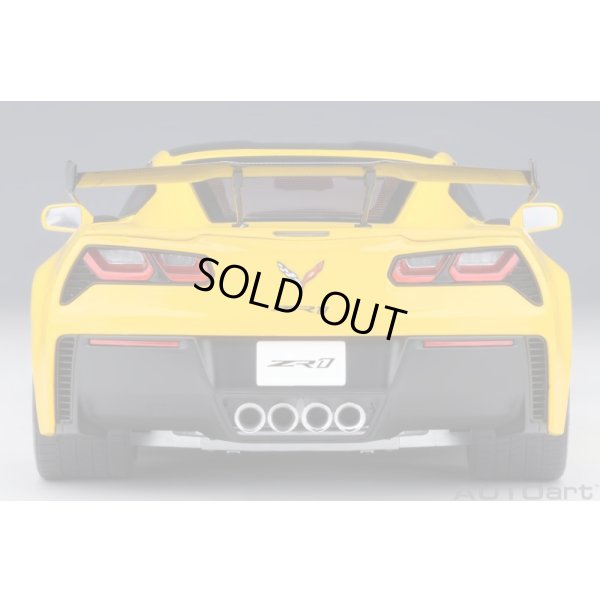 画像6: AUTOart 1/18 Chevrolet Corvette (C7) ZR1 (Yellow)