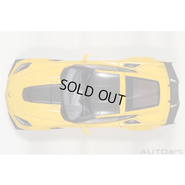 画像7: AUTOart 1/18 Chevrolet Corvette (C7) ZR1 (Yellow)