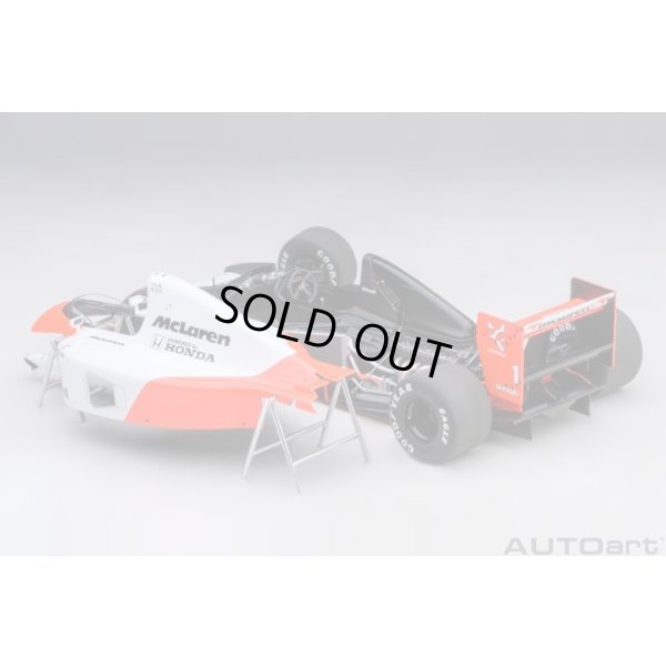 画像18: AUTOart 1/18 McLaren Honda MP4/6 Japanese GP 1991 #1 (Ayrton Senna) With "McLaren" logo