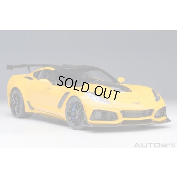 画像17: AUTOart 1/18 Chevrolet Corvette (C7) ZR1 (Yellow)