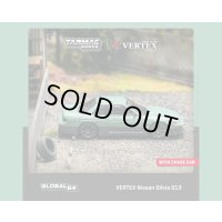 Tarmac Works 1/64 VERTEX Nissan Silvia S13 Green/Grey