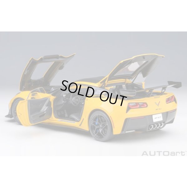画像15: AUTOart 1/18 Chevrolet Corvette (C7) ZR1 (Yellow)