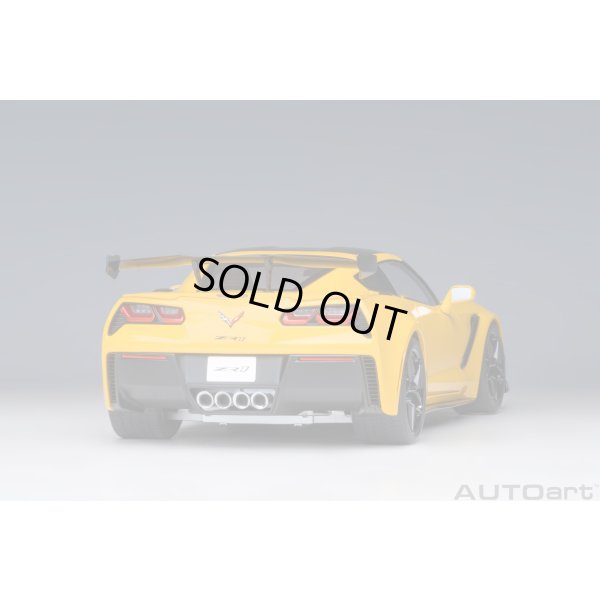 画像19: AUTOart 1/18 Chevrolet Corvette (C7) ZR1 (Yellow)