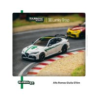 Tarmac Works 1/64 Alfa Romeo Giulia GTAm White/Green