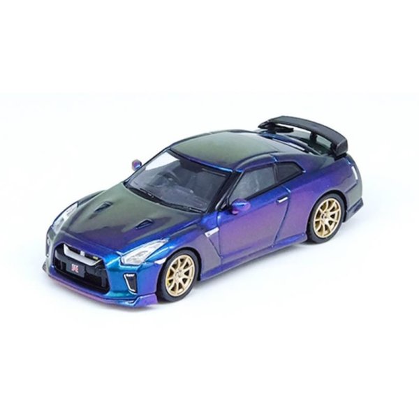 画像2: INNO Models 1/64 Nissan GT-R (R35) T-SPEC Midnight Purple