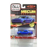 auto world 1/64 2018 Dodge Challenger SRT Demon Indigo Blue