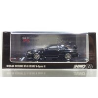 INNO Models 1/64 Nissan Skyline GT-R (R34) V-SPEC II Black