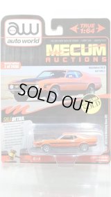 auto world 1/64 1971 Ford Mustang Boss 325 Calypso Coral