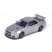 画像2: INNO Models 1/64 Nissan Skyline GT-R (R34) V-Spec II Silver (2)