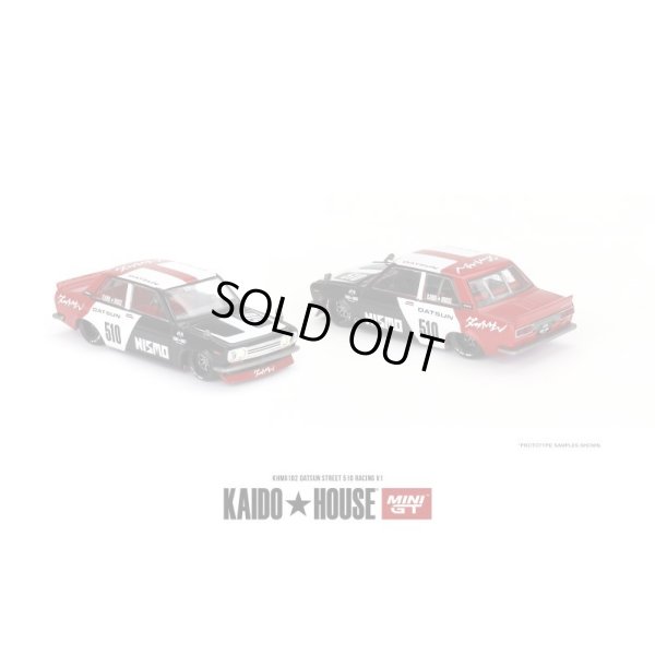 画像5: MINI GT 1/64 Datsun Street KAIDO 510 Racing V1 (LHD)