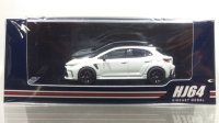 Hobby JAPAN 1/64 Toyota GR Corolla RZ Platinum White Pearl Mica