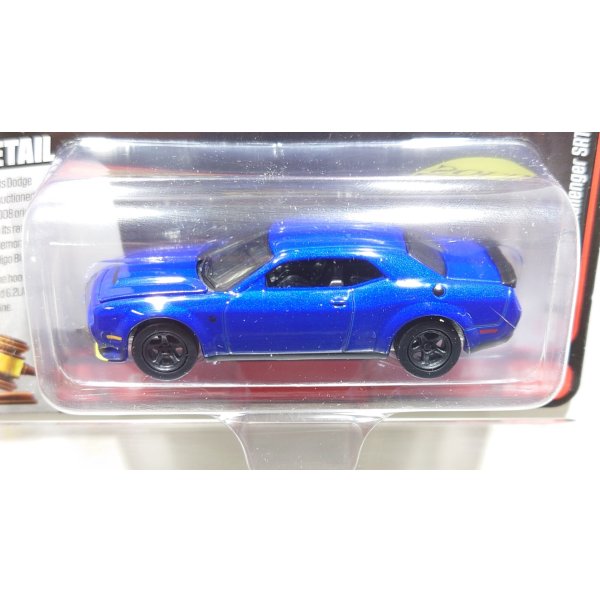 画像3: auto world 1/64 2018 Dodge Challenger SRT Demon Indigo Blue