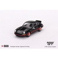 MINI GT 1/64 Porsche 911 Carrera RS 2.7 Black/Red Livery (RHD)