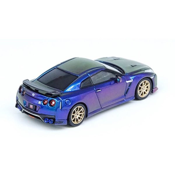 画像3: INNO Models 1/64 Nissan GT-R (R35) T-SPEC Midnight Purple