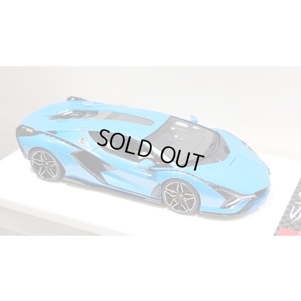 画像11: EIDOLON 1/43 Lamborghini Sian FKP 37 2019 Azzurro Pearl Limited 35 pcs.
