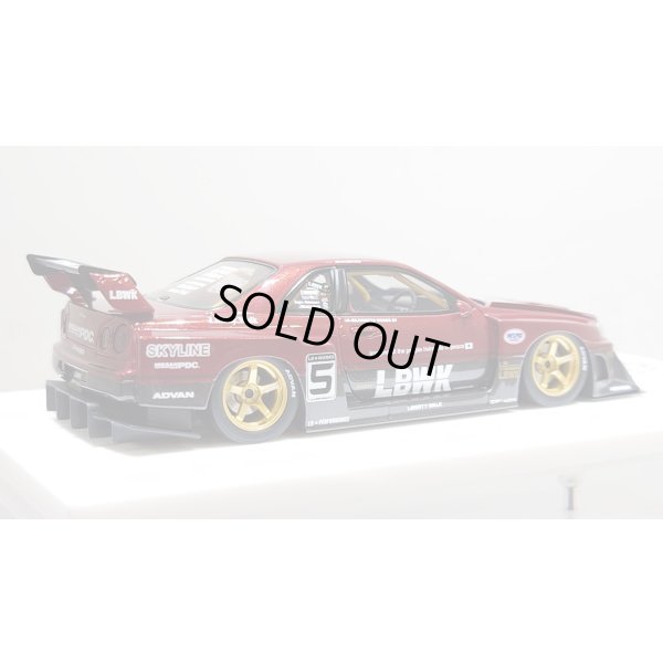 画像7: EIDOLON 1/43 LB-ER34 Super Silhouette SKYLINE Vino Rosso / Gummetallic Tow-tone color Limited 32 pcs.