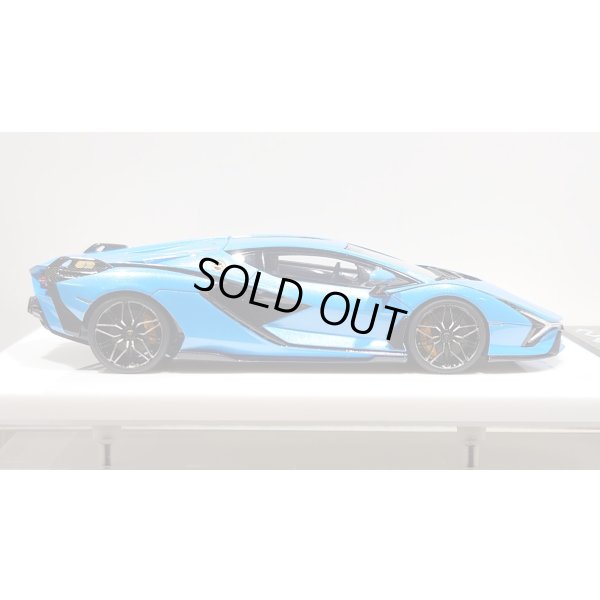 画像6: EIDOLON 1/43 Lamborghini Sian FKP 37 2019 Azzurro Pearl Limited 35 pcs.