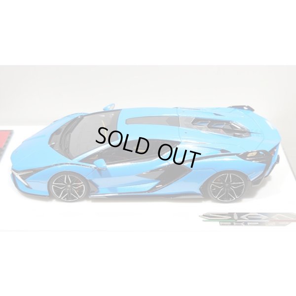 画像4: EIDOLON 1/43 Lamborghini Sian FKP 37 2019 Azzurro Pearl Limited 35 pcs.