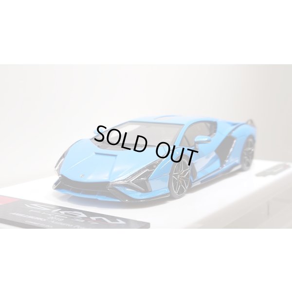 画像9: EIDOLON 1/43 Lamborghini Sian FKP 37 2019 Azzurro Pearl Limited 35 pcs.