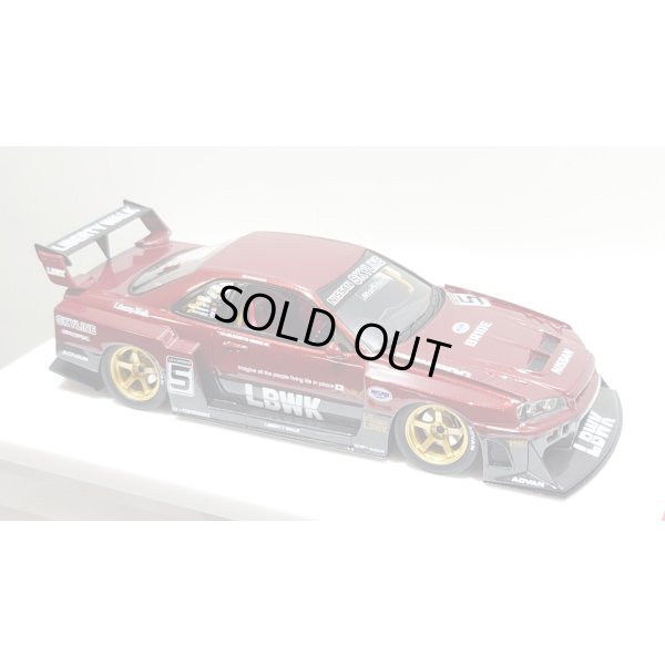 画像11: EIDOLON 1/43 LB-ER34 Super Silhouette SKYLINE Vino Rosso / Gummetallic Tow-tone color Limited 32 pcs.
