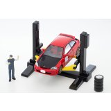 TOMYTEC 1/64 Tomicarama Vintage 06b Car Lift (LV-NEO ホンダ シビック タイプR カスタム仕様 付属)