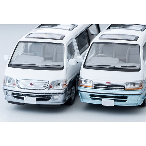 画像10: TOMYTEC 1/64 Limited Vintage Neo Toyota Hiace Wagon Super Custom G (White/Silver) '01