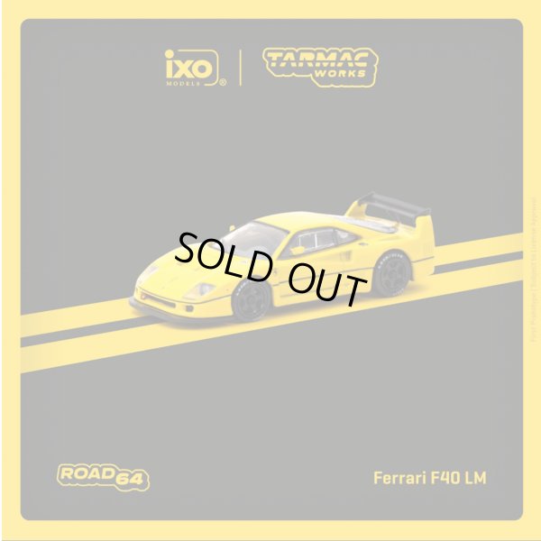 画像1: Tarmac Works 1/64 Ferrari F40 LM Yellow