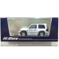Hi Story 1/43 MITSUBISHI PAJERO EVOLUTION (1997) Satellite Silver