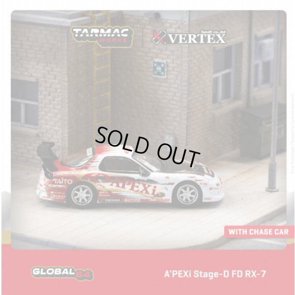 画像1: Tarmac Works 1/64 A'PEXi Stage-D FD RX-7