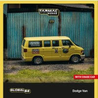 Tarmac Works 1/64 Dodge Van Yellow