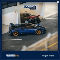 Tarmac Works 1/64 Pagani Imola Blue Argentina