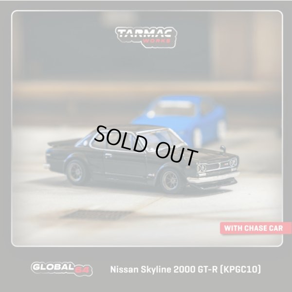 画像1: Tarmac Works 1/64 Nissan Skyline 2000 GT-R (KPGC10) Black